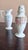 Noritake Antique, Early 20th Century Noritake Japan Azalea Porcelain Sugar Shaker and Milk Jug Set For Sale - Image 4 of 9