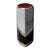 White "Arcadia" Ice Bucket With Bronze and Stainless Steel, Handmade For Sale - Image 8 of 8