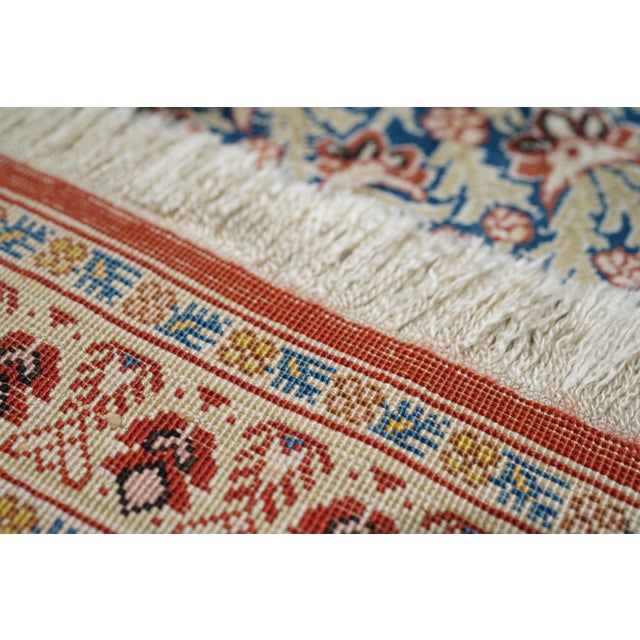 Antique Persian Tabriz Rug 4'0'' X 5'8'' For Sale In New York - Image 6 of 8