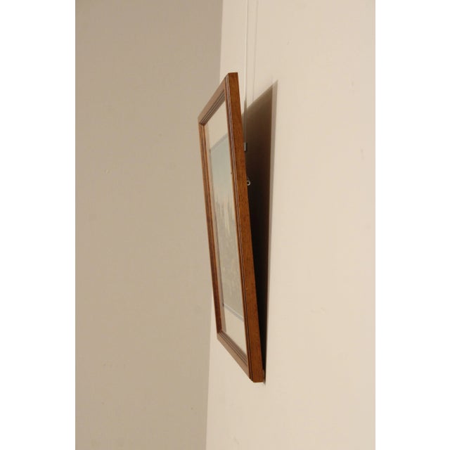 Late 20th Century Michel Delacroix 'Marchand de Quatres Saisons' Framed Colored Lithograph For Sale - Image 5 of 12