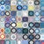 2020s 576 Circles v.5 - Large Original Geometric Abstract Acrylic and Oil Pastel Painting on Canvas by Brandon Neher For Sale - Image 5 of 9