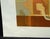 1980s "Mirage" Abstract Psychedelic Embossed Serigraph by David Kroos For Sale - Image 9 of 9
