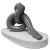 Mid 20th Century Marble Large Marble Surrealist Sculpture of Entangled Arms and Legs Gray and White For Sale - Image 5 of 9