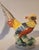 Vintage Folk Art Pheasant Figurines- A Pair For Sale - Image 9 of 18