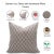Fabdivine Handmade Block Printed Cushion Cover 14x36 Inch Duck Canvas- Bagru Buti For Sale - Image 4 of 4