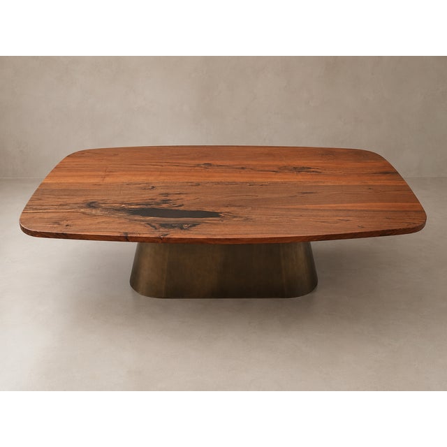 Wood Domus Walnut Table by Andrea Toffanin for Hood - Back & Forth Design For Sale - Image 7 of 7
