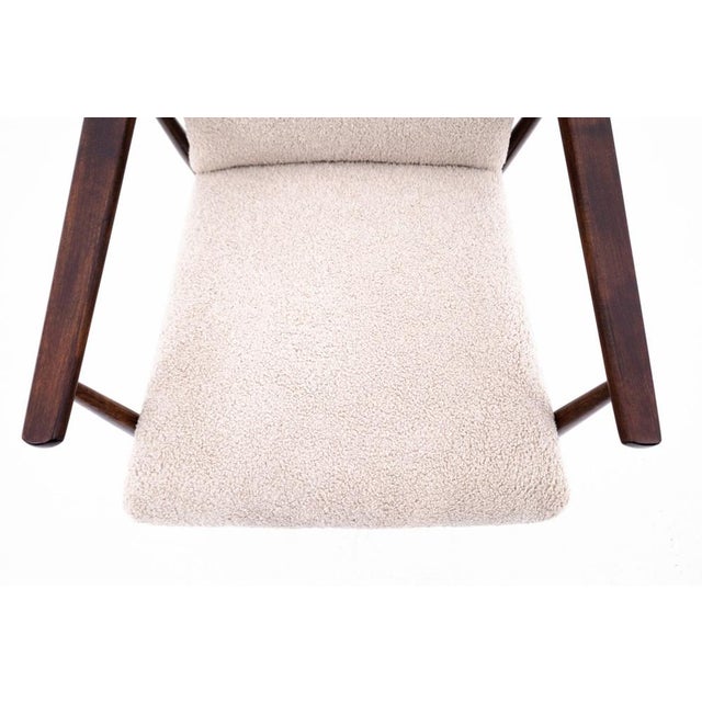 Wood Armchair Model 300-190 by H. Lis, Poland, 1960s For Sale - Image 7 of 10