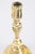 Antique Art Nouveau English Brass Candlesticks - A Pair For Sale In Houston - Image 6 of 10