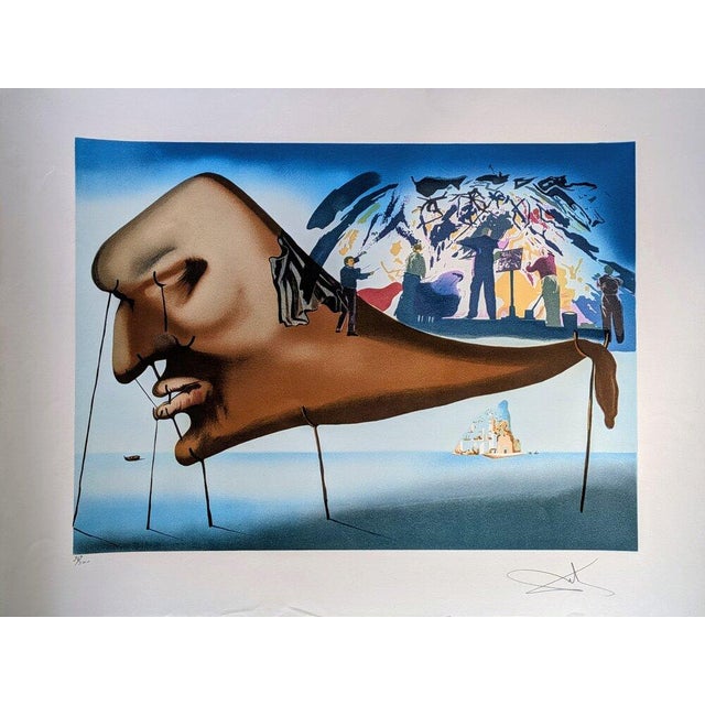 Salvador Dali, Sleep at the Orchestra (Le Sommeil À L'orchestra), 1982, Lithograph For Sale - Image 10 of 10