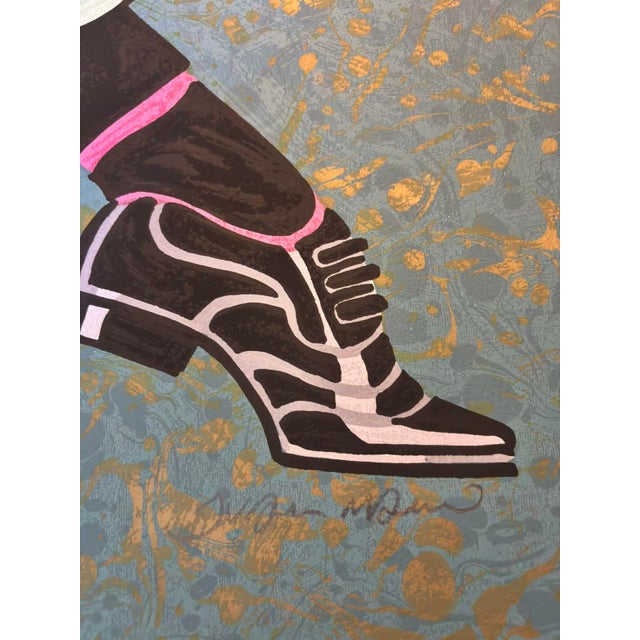 Mid-Century Modern Juarez Machado Signed Limited Edition Serigraph – Champagne Affair For Sale - Image 3 of 4