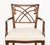 Beige Set of Six Regency Style Mahogany Arm Chairs For Sale - Image 8 of 14