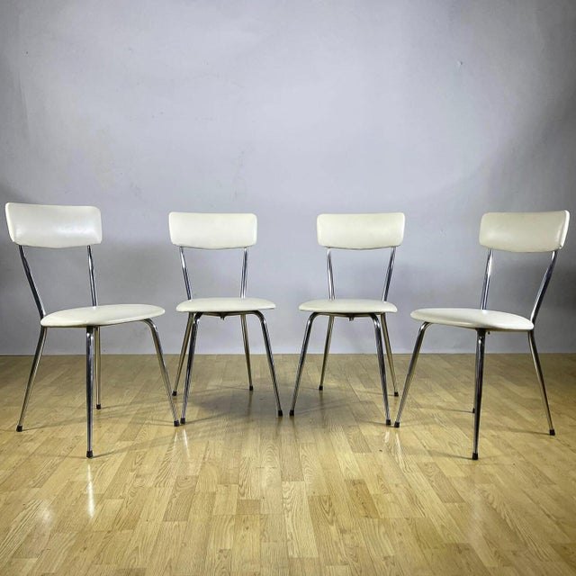 Mid-Century Style Dining Chairs, Set of 4 For Sale - Image 5 of 18