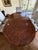 Beautiful Traditional Oak Parquet Dining Room Table and Chairs With 2 Exenstions For Sale - Image 9 of 17