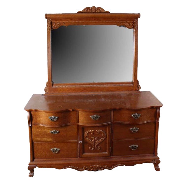 Lexington Victorian Sampler Collection Dresser With Mirror Chairish