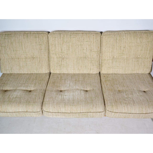 Vintage Scandinavian Teak 3-Seater Sofa, 1970s For Sale - Image 9 of 11