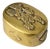 Antique Meiji Japanese Brass Pill Box, 1890s For Sale