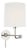 Contemporary Go Lightly Swing Arm Wall Light With Integrated Cord Cover For Sale