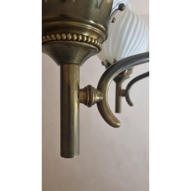 Mid-Century Modern Large Ceiling Lamp by Angelo Lelii and Naborre Corno for Arredoluce, 1961 For Sale - Image 3 of 12