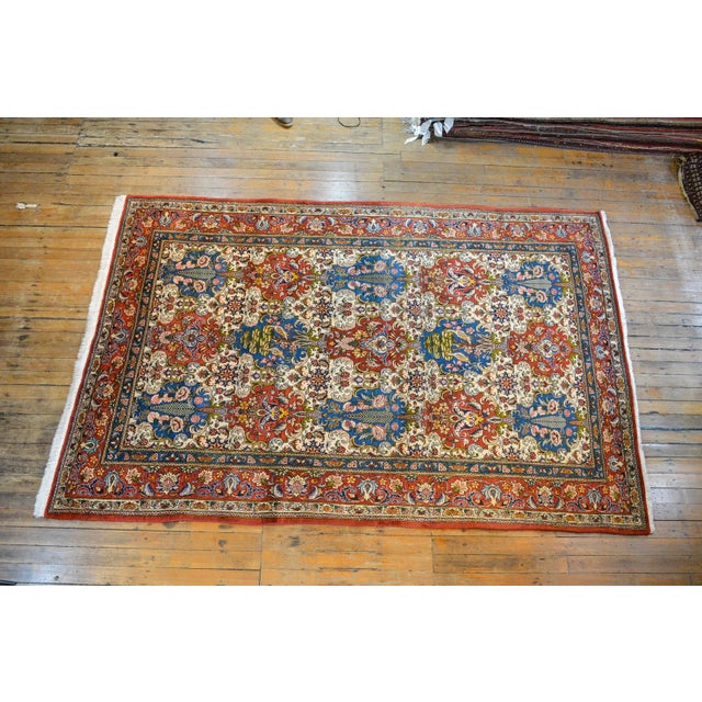 Vintage Mid Century Bakhtiari Rug For Sale - Image 9 of 10