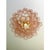 Venini-Style Pink Murano Glass Tronchi Chandelier by Simoeng For Sale - Image 6 of 7