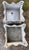 1900 - 1909 Antique French Rococo Cast Iron Jardinieres Planters, a Pair For Sale - Image 5 of 12
