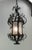 French Wrought Iron and Granita Glass Pendant, 1900s For Sale - Image 5 of 14