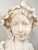 Woman Bust in Alabaster, 19th Century For Sale - Image 9 of 10