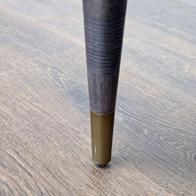 Gray West Elm One Drawer Console Table For Sale - Image 8 of 9