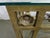 Vintage 78 In. Glass Top Wrought Iron Counter Height Table For Sale - Image 6 of 11