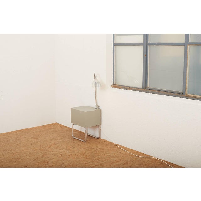 Clamp Lamp in Metal Bracket with Adjusting Screws For Sale - Image 9 of 13