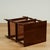 Pair of Vintage British Colonial Style Three Tiered Stands For Sale In West Palm - Image 6 of 16