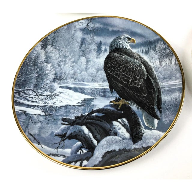 Never used and in gift-giving condition to the lover of wildlife. This bald eagle series is made using the paintings of...