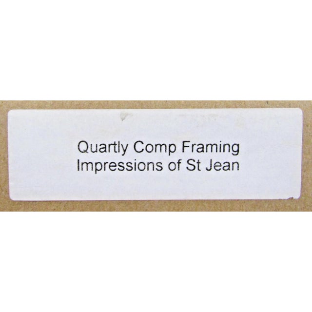 Steven Quartly Impressions of St. Jean Limited Edition Canvas Giclee 43/200 For Sale - Image 12 of 12