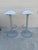 Set of 2 Modern Enea Cafe Stools By Josep Llusca For Brayton International For Sale In San Francisco - Image 6 of 12