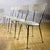 Mid-Century Style Dining Chairs, Set of 4 For Sale - Image 17 of 18