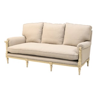 French Painted Settee, 1930s For Sale