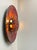 Danish Sculptural Sunflower Acid-Glazed Stoneware Wall Sconce, 1970s For Sale - Image 4 of 11
