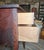 Antique Early 19th Century American Federal Cherry and Veneer 2 Draw Sewing Table For Sale - Image 10 of 18