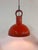 Red Ceramic Hanging Lamp For Sale - Image 11 of 11