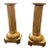 Pair of Neoclassical Fluted Column Candlesticks For Sale