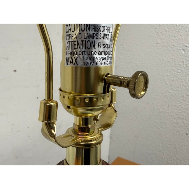 2010s Ralph Lauren Celadon Ceramic Table Lamp For Sale - Image 5 of 12