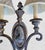 1990s Vintage Iron 2 Arm French Style Wall Sconce Lamp For Sale - Image 5 of 6