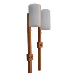 Wall Lights by Uno & Östen Kristiansson for Luxus Vittsjö, Sweden, 1960s, Set of 2 For Sale