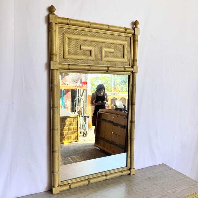 Vintage Chinoiserie “Shanglrila” Dresser With Mirror by Dixie For Sale - Image 12 of 12