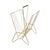 Metal Vintage Wire Metal Magazine Rack, 1960s For Sale - Image 7 of 15