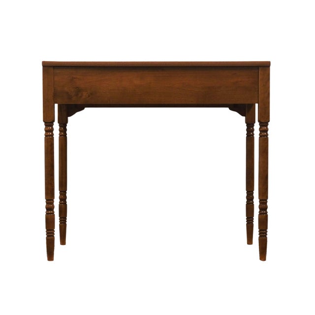 Wood Ethan Allen Heirloom Maple Nutmeg CRP Custom Room Plan 34" Extension Table 10-4513p For Sale - Image 7 of 9