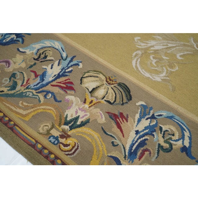 Aubusson Rug 7'8'' X 9'10'' For Sale - Image 4 of 7