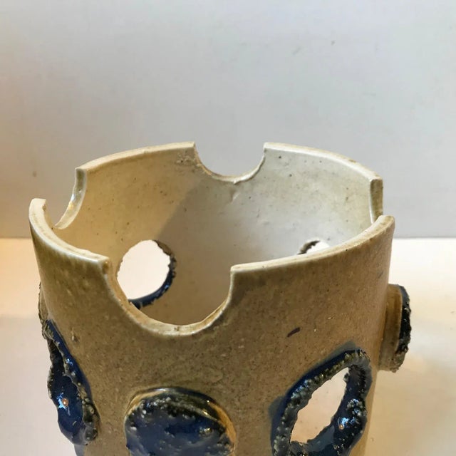 Italian Brutalist Ceramic Planter, 1970s For Sale - Image 4 of 8