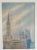 We are selling this great Watercolor study of New York City. The painting is unsigned but labeled on the back as New York...