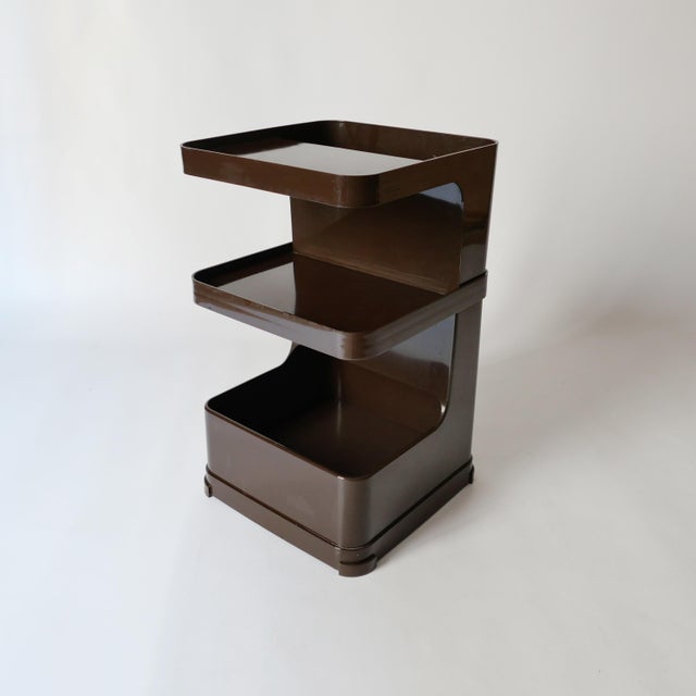 Vintage Serving Table attributed to Marc Held, 1970s, in Very Good conditions. Designed 1970 to 1979 This piece is...
